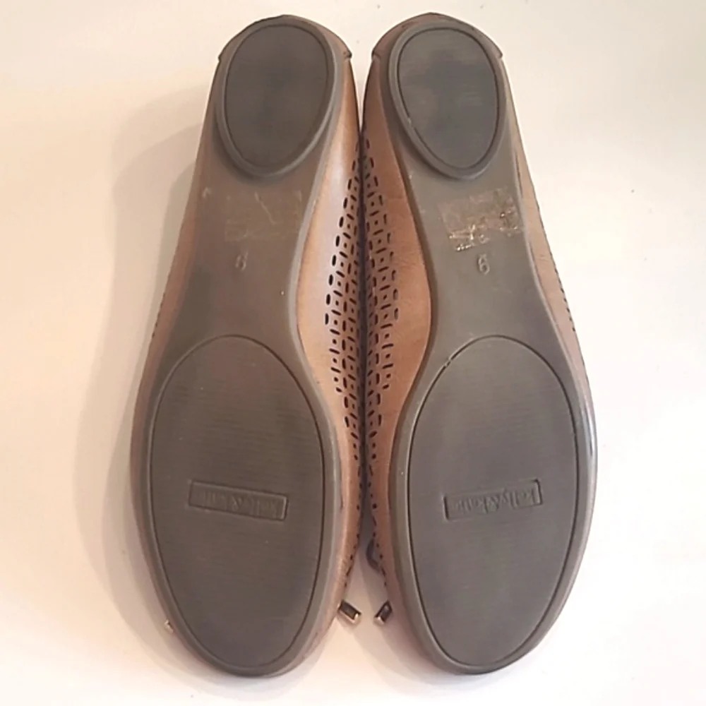 Kelly & Katie Ballet Jelly Flat Perforated Slip Resistant Flexible Slide On Flex